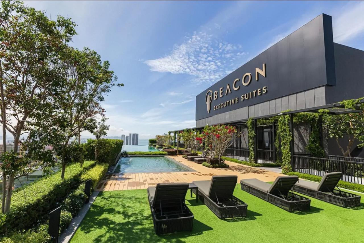 Skypool With Seaview 8Pax Beacon Executive Suites - Georgetown City Centre - 3Km To Komtar Екстериор снимка